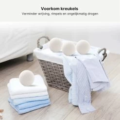 Wollen Drogerballen - Duurzaam & Milieuvriendelijk - Wasbol - Verkort Droogtijd - Droogballen - Hypoallergeen En Chemicaliënvrij - Bespaar Op Energierekening - Wasdroger Ballen - Wasbollen 9 Wollen Drogerballen - Duurzaam & Milieuvriendelijk - Wasbol - Verkort Droogtijd - Droogballen - Hypoallergeen En Chemicaliënvrij - Bespaar Op Energierekening - Wasdroger Ballen - Wasbollen -Schoonmaakmiddelen 1200x1200 1008