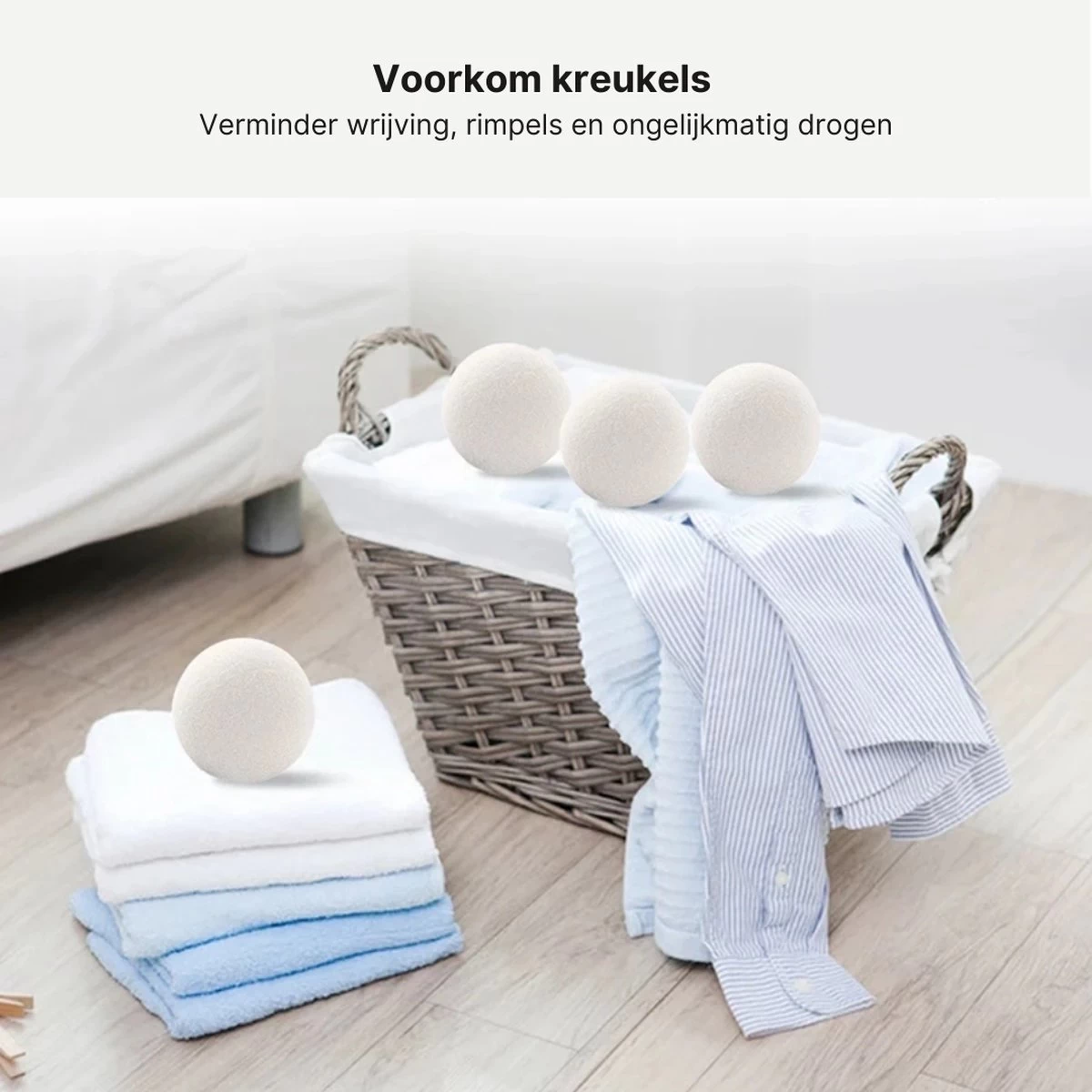 Wollen Drogerballen - Duurzaam & Milieuvriendelijk - Wasbol - Verkort Droogtijd - Droogballen - Hypoallergeen En Chemicaliënvrij - Bespaar Op Energierekening - Wasdroger Ballen - Wasbollen 5 Wollen Drogerballen - Duurzaam & Milieuvriendelijk - Wasbol - Verkort Droogtijd - Droogballen - Hypoallergeen En Chemicaliënvrij - Bespaar Op Energierekening - Wasdroger Ballen - Wasbollen - Afbeelding 3