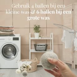 Goodlifehacks Originele XL 6 Stuks Drogerballen - Wasbollen - Wasverzachter - Zero Waste Dryerballs - Duurzaam - Herbruikbare Droogballen - Wit & Grijs - Energie Besparen -Schoonmaakmiddelen 1200x1200 1029