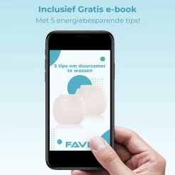 FAVE Doseerbol - Wasbollen - Drogerbollen - Transparant - Doseerdop - 230ml - 1 Stuk - Inclusief E-book 14 FAVE Doseerbol - Wasbollen - Drogerbollen - Transparant - Doseerdop - 230ml - 1 Stuk - Inclusief E-book -Schoonmaakmiddelen 1200x1200 1069