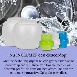 Kalaa Doseerbol - 2 Stuks - 230 Ml - Herbruikbaar - INCLUSIEF Doseerdop - Ook Geschikt Voor Robijn Wasmiddel Vloeibaar & Ariel Wasmiddel Vloeibaar - Vloeibaar Wasmiddel Doseren - Wasbollen Voor Wasmachine - Transparant - HDPE - Wasbol -Schoonmaakmiddelen 1200x1200 1077