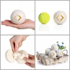 LuxerLiving Wasbol Set Van 6 - Droogt Tot 30% Sneller - Wasverzachter - Droger Ballen - Dryer Balls - Ecologisch - 100% Wol 13 LuxerLiving Wasbol Set Van 6 - Droogt Tot 30% Sneller - Wasverzachter - Droger Ballen - Dryer Balls - Ecologisch - 100% Wol -Schoonmaakmiddelen 1200x1200 1093