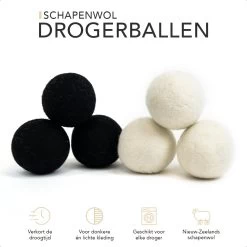 STEAMRS - 6x Wasdrogerballen - 100% Schapenwol - Verkort Droogtijd - Zachtere & Kreukloze Was 10 STEAMRS - 6x Wasdrogerballen - 100% Schapenwol - Verkort Droogtijd - Zachtere & Kreukloze Was -Schoonmaakmiddelen 1200x1200 1100