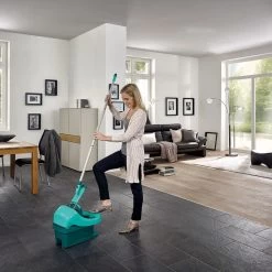 Leifheit Profi Vloerwisser Xl - Compleet Systeem Met Wieltjes Micro Duo - 42 Cm Wisbreedte -Schoonmaakmiddelen 1200x1200 121