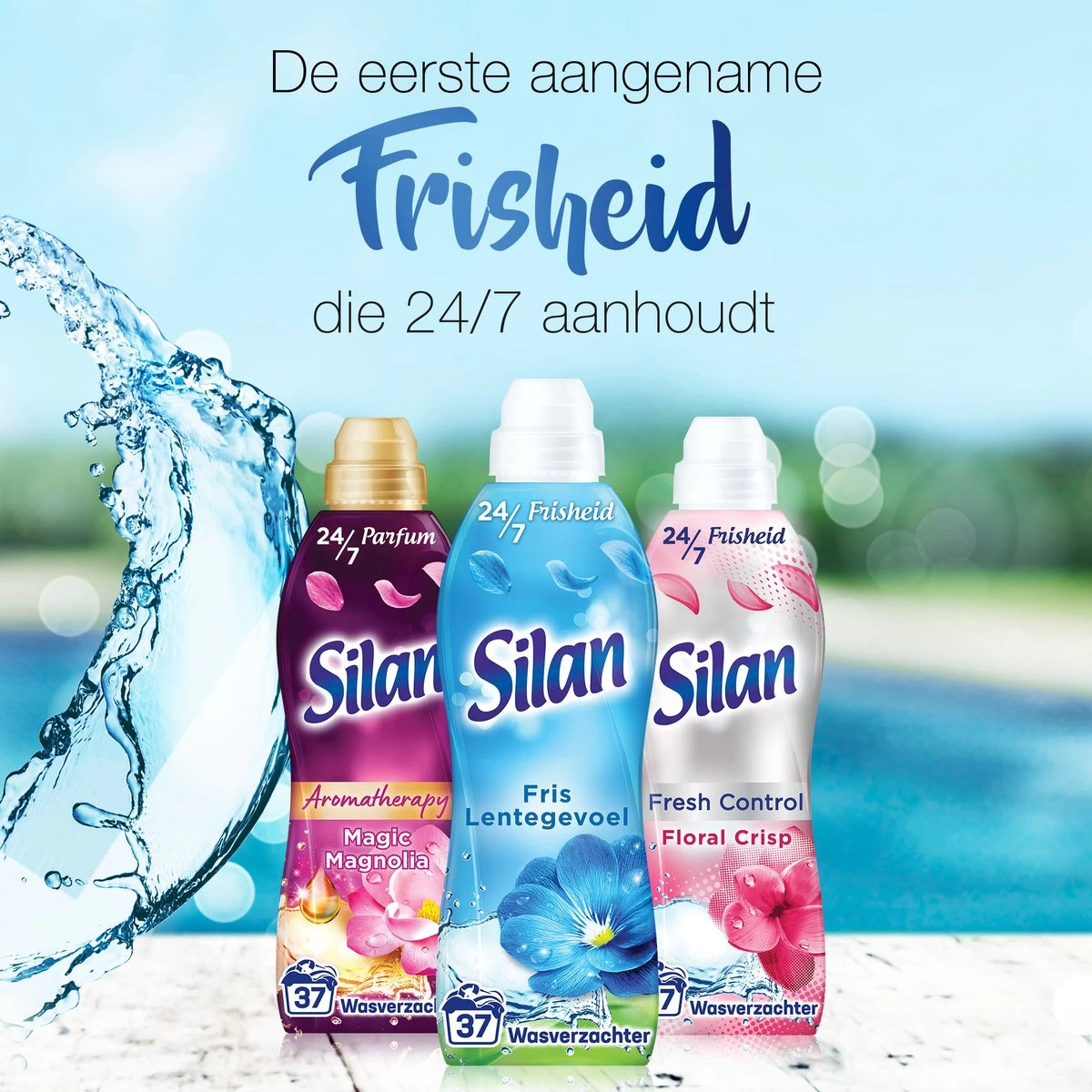 Silan Sensitive Wasverzachter - 6 X 37 Wasbeurten - Voordeelverpakking 9 Silan Sensitive Wasverzachter - 6 X 37 Wasbeurten - Voordeelverpakking - Afbeelding 7