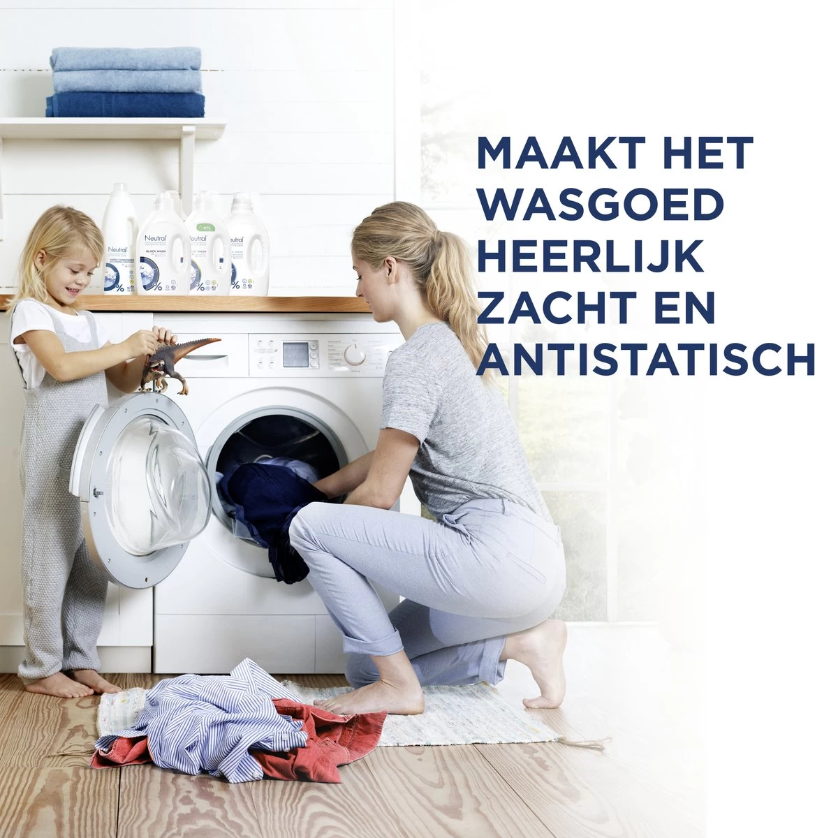 Neutral Parfumvrij Wasverzachter - 5 X 27 Wasbeurten - Voordeelverpakking 8 Neutral Parfumvrij Wasverzachter - 5 X 27 Wasbeurten - Voordeelverpakking - Afbeelding 6