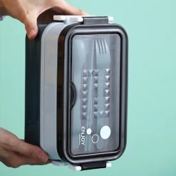 Lunchbox - Meal Prep Bakjes - Lunch Box Met Deksel - Meal Prep – Bento Box - Lunchtrommel Met Bestek Blauw 30 Lunchbox - Meal Prep Bakjes - Lunch Box Met Deksel - Meal Prep – Bento Box - Lunchtrommel Met Bestek Blauw -Schoonmaakmiddelen 1200x1200 1400