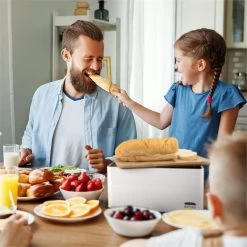 Oklahoma Broodtrommel Metaal 35,5x15,5x23 Cm Bamboe Deksel Snijplank -Schoonmaakmiddelen 1200x1200 1409