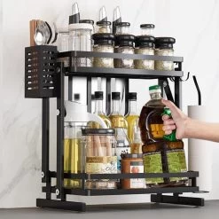 TammaT - Kruidenrek - Kruidenrek Staand - Inklapbare Keukenrek - 3-laags 35x21x56,5CM - Keuken Organizer - Aanrecht Organizer - Keuken Opslag - Roestvrij Staal - Opbergrek - Keuken Organizers - Roestvrij En Krasvrij 34 TammaT - Kruidenrek - Kruidenrek Staand - Inklapbare Keukenrek - 3-laags 35x21x56,5CM - Keuken Organizer - Aanrecht Organizer - Keuken Opslag - Roestvrij Staal - Opbergrek - Keuken Organizers - Roestvrij En Krasvrij -Schoonmaakmiddelen 1200x1200 1420