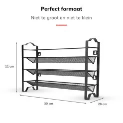 Deleca Kruidenrek Organizer Met 24 Kruidenpotjes - Vierkant - Strooideksel & Labels - Ophangbaar Of Staand - Industrieel / Zwart -Schoonmaakmiddelen 1200x1200 1430