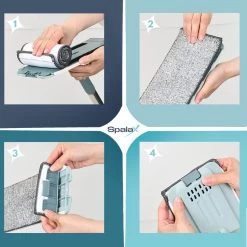 Spalax Vloerwisser - Dweil - Mop Set - Badkamer - Dweilsysteem - Dweilset - Vloerreiniger -Schoonmaakmiddelen 1200x1200 144