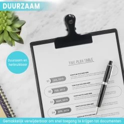 Bangosa® Vershoudclips - Afsluitclips - Vershoud Knijpers -Zaksluiter - Vershoudklemmen - RVS - 10 Stuks -Schoonmaakmiddelen 1200x1200 1482