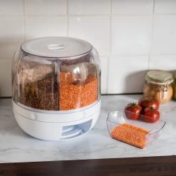 Roterende Voedsel Dispenser - 6 Vakken - Met Doseerschep - BPA Vrij - Handig 16 Roterende Voedsel Dispenser - 6 Vakken - Met Doseerschep - BPA Vrij - Handig -Schoonmaakmiddelen 1200x1200 1532