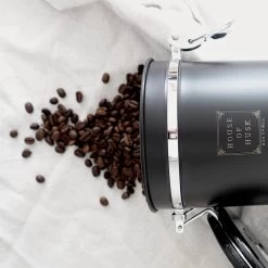 House Of Husk Koffieblik Met CO² Ventilatie - Bewaarblik - Voorraadbussen - Voorraadblik - RVS - Zwart - 1.5 Liter -Schoonmaakmiddelen 1200x1200 1584