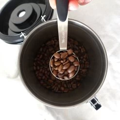 House Of Husk Koffieblik Met CO² Ventilatie - Bewaarblik - Voorraadbussen - Voorraadblik - RVS - Zwart - 1.5 Liter -Schoonmaakmiddelen 1200x1200 1585