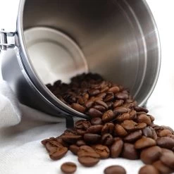 House Of Husk Koffieblik Met CO² Ventilatie - Bewaarblik - Voorraadbussen - Voorraadblik - RVS - Zwart - 1.5 Liter -Schoonmaakmiddelen 1200x1200 1588