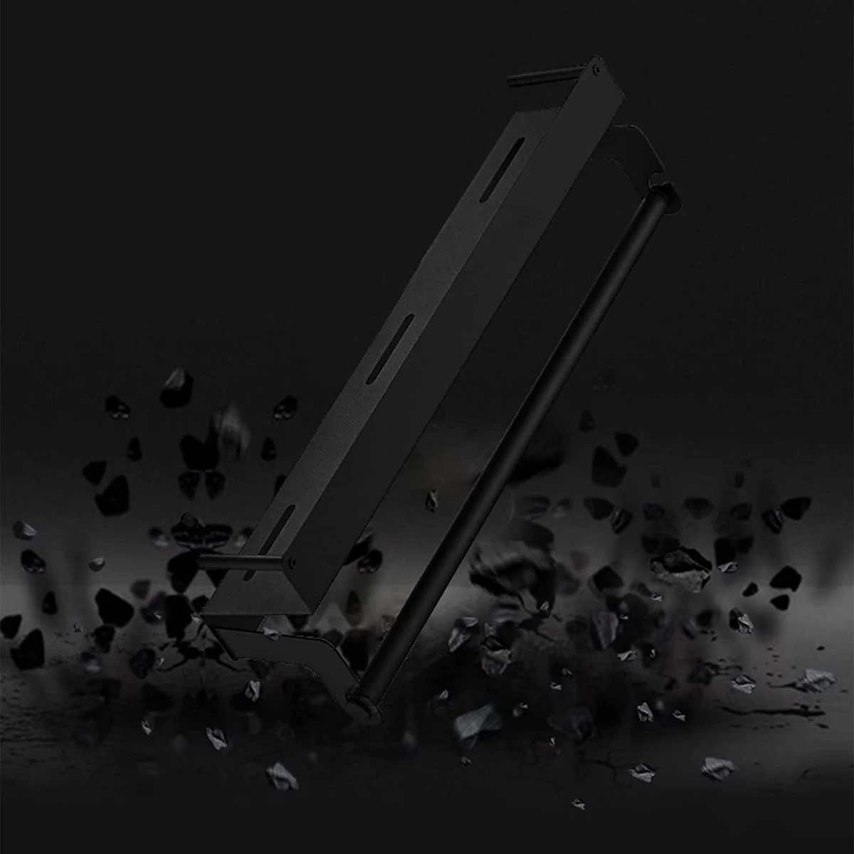 Merkloos Kruidenrek Met Rolhouder, Keuken Organizer, Kruidenrek Met/zonder Boren, Kruidenrek, Wandorganizer Voor Specerijen, Set Van 2 Zwarte Keukenrekken, Kruidenrek Ophangbaar, Wandrek, Staal, Zwart, Keukenrek 5 Merkloos Kruidenrek Met Rolhouder, Keuken Organizer, Kruidenrek Met/zonder Boren, Kruidenrek, Wandorganizer Voor Specerijen, Set Van 2 Zwarte Keukenrekken, Kruidenrek Ophangbaar, Wandrek, Staal, Zwart, Keukenrek - Afbeelding 3