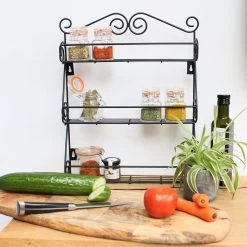 KitchenBrothers Kruidenrek - Staand En Ophangbaar - Voor 21 Potjes - 3 Laags - Metaal 10 KitchenBrothers Kruidenrek - Staand En Ophangbaar - Voor 21 Potjes - 3 Laags - Metaal -Schoonmaakmiddelen 1200x1200 1655