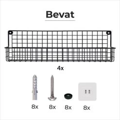 Friendly Kitchen Ophangbaar Kruidenrek - 4 Kruidenrekjes Voor Totaal 32 Kruidenpotjes - Spice Rack - Staal - Zwart 10 Friendly Kitchen Ophangbaar Kruidenrek - 4 Kruidenrekjes Voor Totaal 32 Kruidenpotjes - Spice Rack - Staal - Zwart -Schoonmaakmiddelen 1200x1200 1680