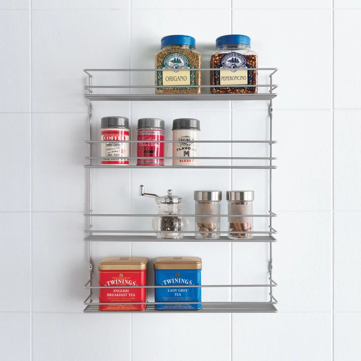 Tomado Metaltex - Pepito 4 - Kruidenrek - 36x8x45cm 4 Tomado Metaltex - Pepito 4 - Kruidenrek - 36x8x45cm - Afbeelding 2