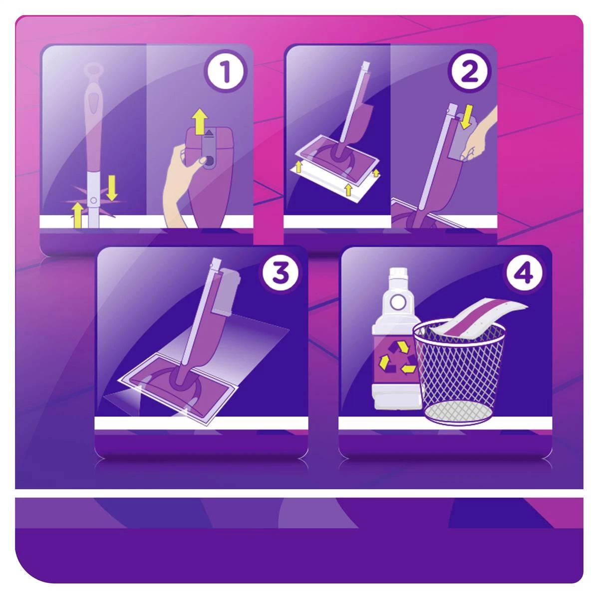 Swiffer WetJet Startset - Alles In één Dweilsysteem 13 Swiffer WetJet Startset - Alles In één Dweilsysteem - Afbeelding 11