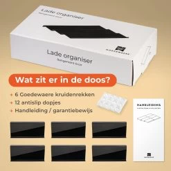 Goedewaere Kruidenrek Lade - 6 Stuks - Keuken Organizers - Keukenlade Organiser - Kruiden Organizer - Uitschuifbaar - Kunststof 19 Goedewaere Kruidenrek Lade - 6 Stuks - Keuken Organizers - Keukenlade Organiser - Kruiden Organizer - Uitschuifbaar - Kunststof -Schoonmaakmiddelen 1200x1200 1701