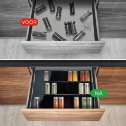 Goedewaere Kruidenrek Lade - 6 Stuks - Keuken Organizers - Keukenlade Organiser - Kruiden Organizer - Uitschuifbaar - Kunststof 20 Goedewaere Kruidenrek Lade - 6 Stuks - Keuken Organizers - Keukenlade Organiser - Kruiden Organizer - Uitschuifbaar - Kunststof -Schoonmaakmiddelen 1200x1200 1702