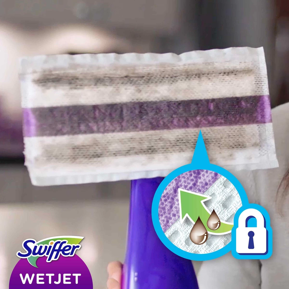 Swiffer WetJet Startset - Alles In één Dweilsysteem 14 Swiffer WetJet Startset - Alles In één Dweilsysteem - Afbeelding 12