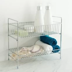 Navaris Stalen Kruidenrekje 2 Laags - Kruidenrek Staand - Rek Voor Kruidenpotjes En Glaasjes - Multifunctionele Organizer Voor Keuken En Badkamer 16 Navaris Stalen Kruidenrekje 2 Laags - Kruidenrek Staand - Rek Voor Kruidenpotjes En Glaasjes - Multifunctionele Organizer Voor Keuken En Badkamer -Schoonmaakmiddelen 1200x1200 1742