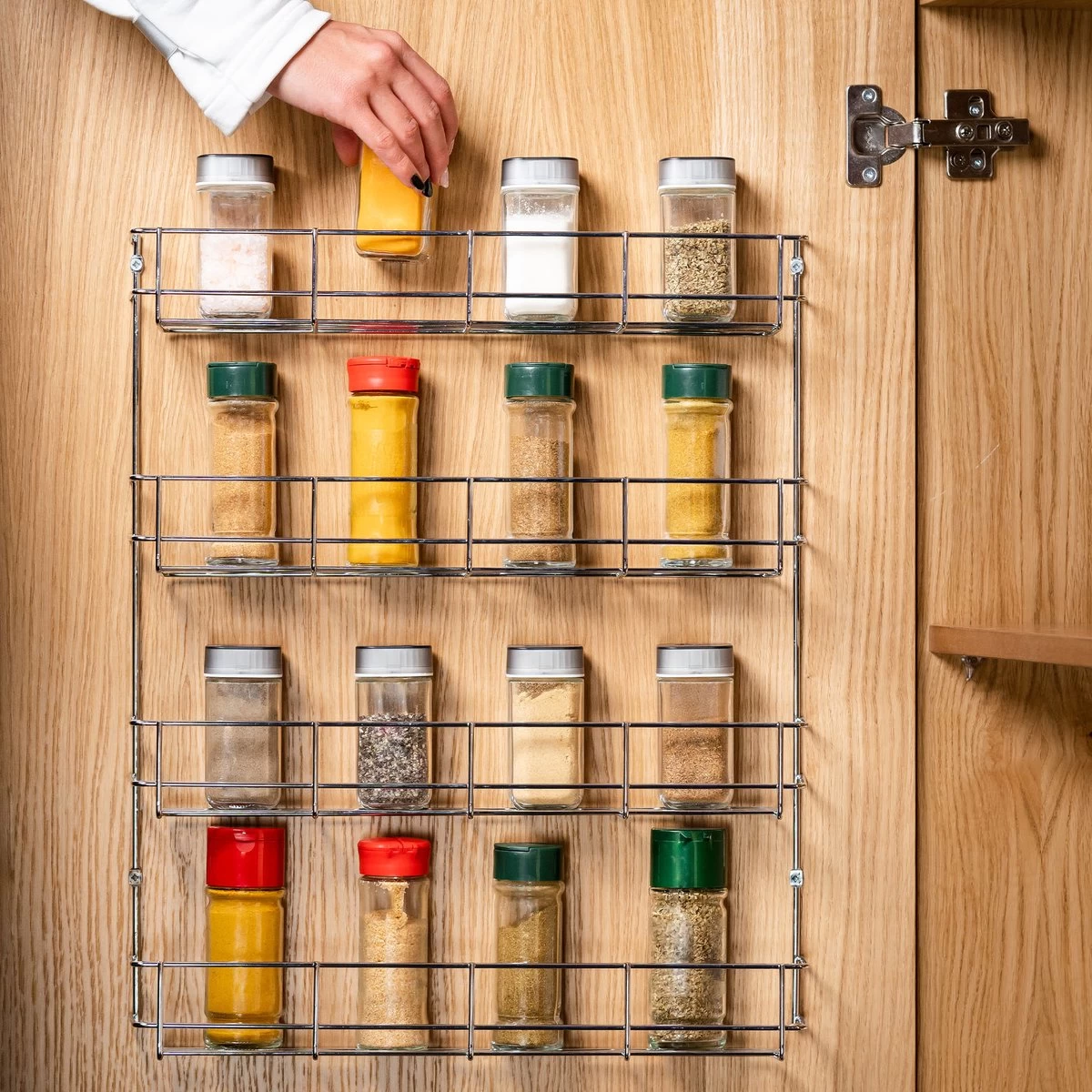 Merkloos Coninx Kruidenrek KR3000 - Ophangbaar - 32 Kruidenpotjes - 4 Laags 6 Merkloos Coninx Kruidenrek KR3000 - Ophangbaar - 32 Kruidenpotjes - 4 Laags - Afbeelding 4