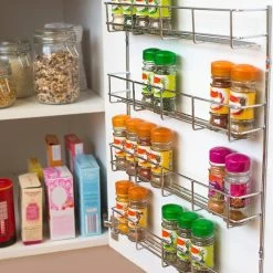 KitchenBrothers Ophangbaar Kruidenrek Voor 32 Kruidenpotjes - Spice Rack – Keuken Rek - Kruiden Organizer - Specerijen Opbergen - 4 Laags - 40 X 6.3 X 50 Cm - RVS 11 KitchenBrothers Ophangbaar Kruidenrek Voor 32 Kruidenpotjes - Spice Rack – Keuken Rek - Kruiden Organizer - Specerijen Opbergen - 4 Laags - 40 X 6.3 X 50 Cm - RVS -Schoonmaakmiddelen 1200x1200 1754