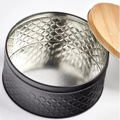 Zeller Bewaar/voorraad Blikken - Zwart - 3,8L - 20 X 9,5 Cm 5 Zeller Bewaar/voorraad Blikken - Zwart - 3,8L - 20 X 9,5 Cm -Schoonmaakmiddelen 1200x1200 1837