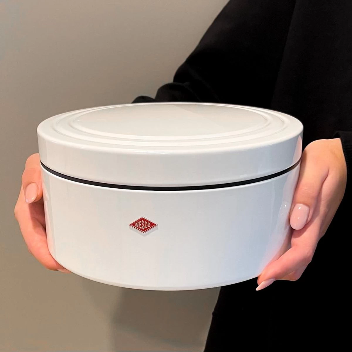 Wesco Koektrommel 4l Zwart 5 Wesco Koektrommel 4l Zwart - Afbeelding 3