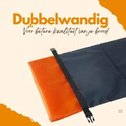 Herbruikbare Broodzak - Brooddoos - Broodbak - Voor Zelfgebakken Brood - Dubbele Voering - 10 Herbruikbare Broodzak - Brooddoos - Broodbak - Voor Zelfgebakken Brood - Dubbele Voering - -Schoonmaakmiddelen 1200x1200 1861