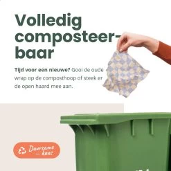 BROODNODIG® - Bijenwas Wraps (Bijenwas Doek) - Set Van 4 - 1S, 2M, 1L - Foodwrap - Beeswax Wraps - Bee Wrap - Beewax - Bijenwasdoek - Zero Waste - Duurzaam Cadeau - Herbruikbaar Boterhamzakje 12 BROODNODIG® - Bijenwas Wraps (Bijenwas Doek) - Set Van 4 - 1S, 2M, 1L - Foodwrap - Beeswax Wraps - Bee Wrap - Beewax - Bijenwasdoek - Zero Waste - Duurzaam Cadeau - Herbruikbaar Boterhamzakje -Schoonmaakmiddelen 1200x1200 1891