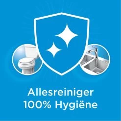 Ajax® Ajax Allesreiniger 100% Hygiene 6 X 1L - Voordeelverpakking -Schoonmaakmiddelen 1200x1200 1941