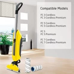 4x Rollers Grijs Compatible Met Karcher FC3 FC3D FC5 FC7 Floor Cleaner Onderdelen Vervanging Rollen 2.055-007.0 Dweil Pad Mop Microfiber -Schoonmaakmiddelen 1200x1200 198