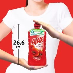 Ajax® Ajax Allesreiniger Fête Des Fleur Rode Bloem 8 X 1L - Voordeelverpakking 12 Ajax® Ajax Allesreiniger Fête Des Fleur Rode Bloem 8 X 1L - Voordeelverpakking -Schoonmaakmiddelen 1200x1200 1999
