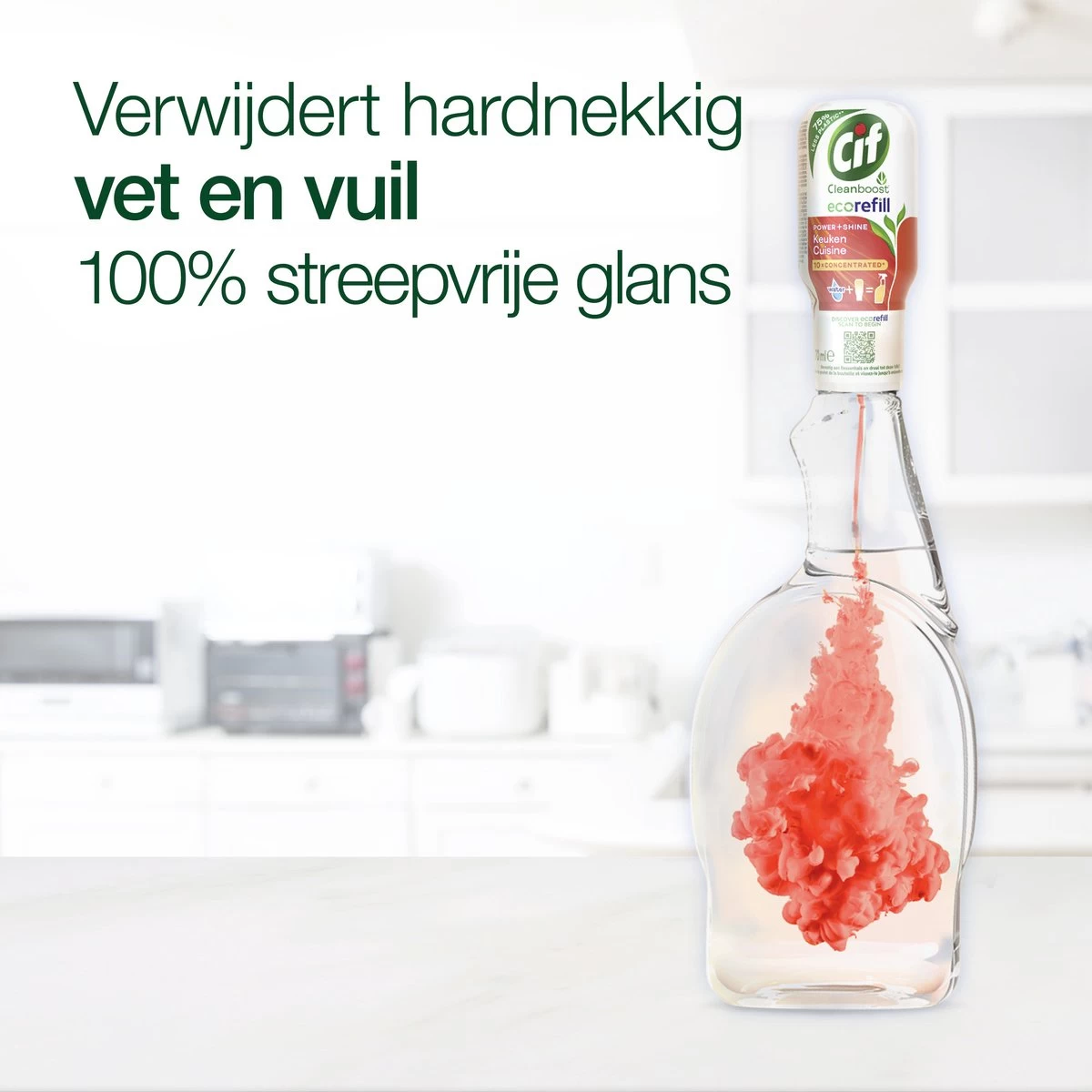Cif CleanBoost Power & Shine Keuken Ecorefill Capsules - 10 X 70 Ml - Voordeelverpakking 7 Cif CleanBoost Power & Shine Keuken Ecorefill Capsules - 10 X 70 Ml - Voordeelverpakking - Afbeelding 5