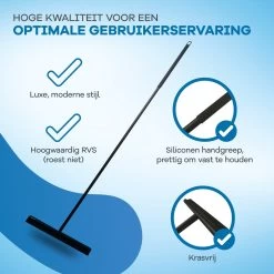 WITTS Luxe Vloerwisser - RVS - Vloertrekker - Vloertrekker Met Steel - Vloerwisser Badkamer -Schoonmaakmiddelen 1200x1200 213