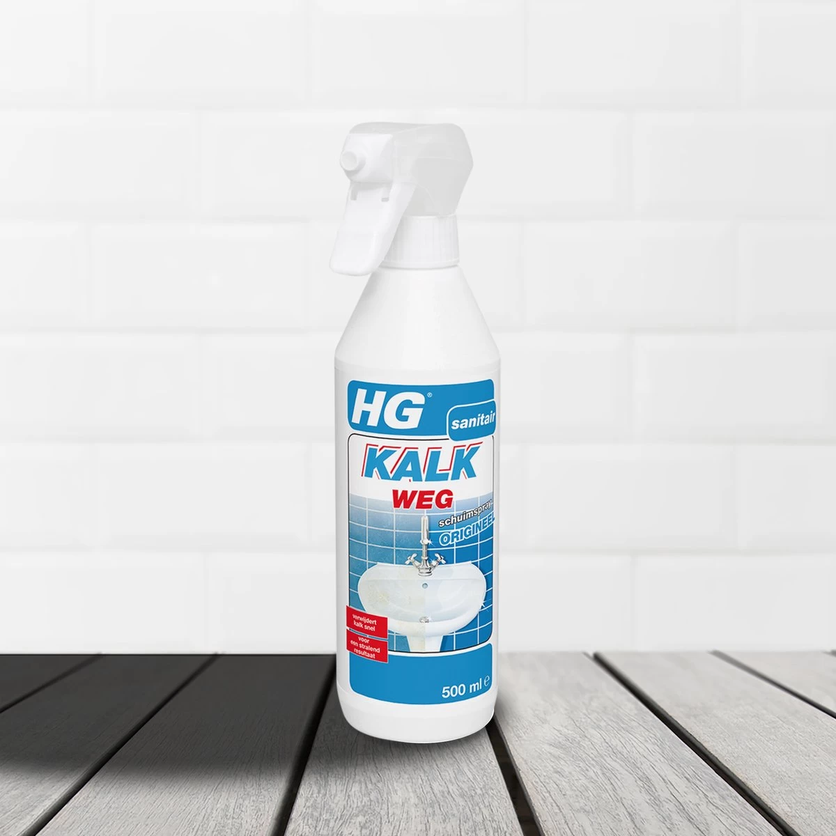 HG Kalkweg Schuimspray - 500ml - 100% Glans - Verwijdert En Voorkomt Kalk - Biologisch Afbreekbaar 9 HG Kalkweg Schuimspray - 500ml - 100% Glans - Verwijdert En Voorkomt Kalk - Biologisch Afbreekbaar - Afbeelding 7