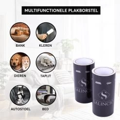 Salincio Kledingroller - Met 2 Handvatten En 6 Navullingen - Pluizenroller – 360 Kleefvellen – Verwijdert Haren En Stof – Kleefroller 10 Salincio Kledingroller - Met 2 Handvatten En 6 Navullingen - Pluizenroller – 360 Kleefvellen – Verwijdert Haren En Stof – Kleefroller -Schoonmaakmiddelen 1200x1200 2194