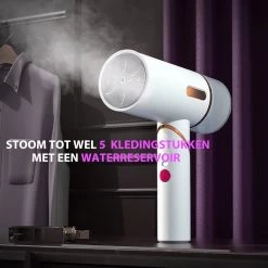 Bee's Kledingstomer - Handstomer - Stomer Kleding - Steamer - Stoomreiniger - Stoomstrijkijzer - 30 G/min - 250ML - 1600W - Snel Opgewarmd - Wit 20 Bee's Kledingstomer - Handstomer - Stomer Kleding - Steamer - Stoomreiniger - Stoomstrijkijzer - 30 G/min - 250ML - 1600W - Snel Opgewarmd - Wit -Schoonmaakmiddelen 1200x1200 2209