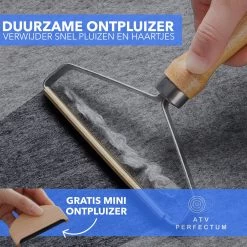 ATV PERFECTUM Super Ontpluizer 3.0 - Pluizen Verwijderaar – Inclusief Mini Ontpluizer – Ontpluizer Wol - Kleding Ontpiller – Duurzaam -Schoonmaakmiddelen 1200x1200 2217