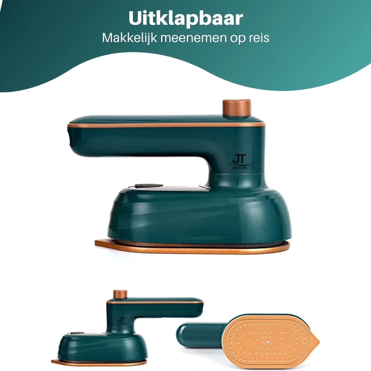 JT Products Luxe Reisstrijkijzer – Stoom Strijkijzer – Inklapbaar - Mini Strijkijzer - 8,4x11,5CM - Travel Strijkijzer – Strijkijzer Vakantie – Reisstrijkijzer Klein 9 JT Products Luxe Reisstrijkijzer – Stoom Strijkijzer – Inklapbaar - Mini Strijkijzer - 8,4x11,5CM - Travel Strijkijzer – Strijkijzer Vakantie – Reisstrijkijzer Klein - Afbeelding 7