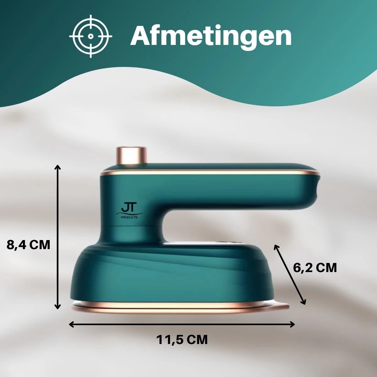 JT Products Luxe Reisstrijkijzer – Stoom Strijkijzer – Inklapbaar - Mini Strijkijzer - 8,4x11,5CM - Travel Strijkijzer – Strijkijzer Vakantie – Reisstrijkijzer Klein 10 JT Products Luxe Reisstrijkijzer – Stoom Strijkijzer – Inklapbaar - Mini Strijkijzer - 8,4x11,5CM - Travel Strijkijzer – Strijkijzer Vakantie – Reisstrijkijzer Klein - Afbeelding 8