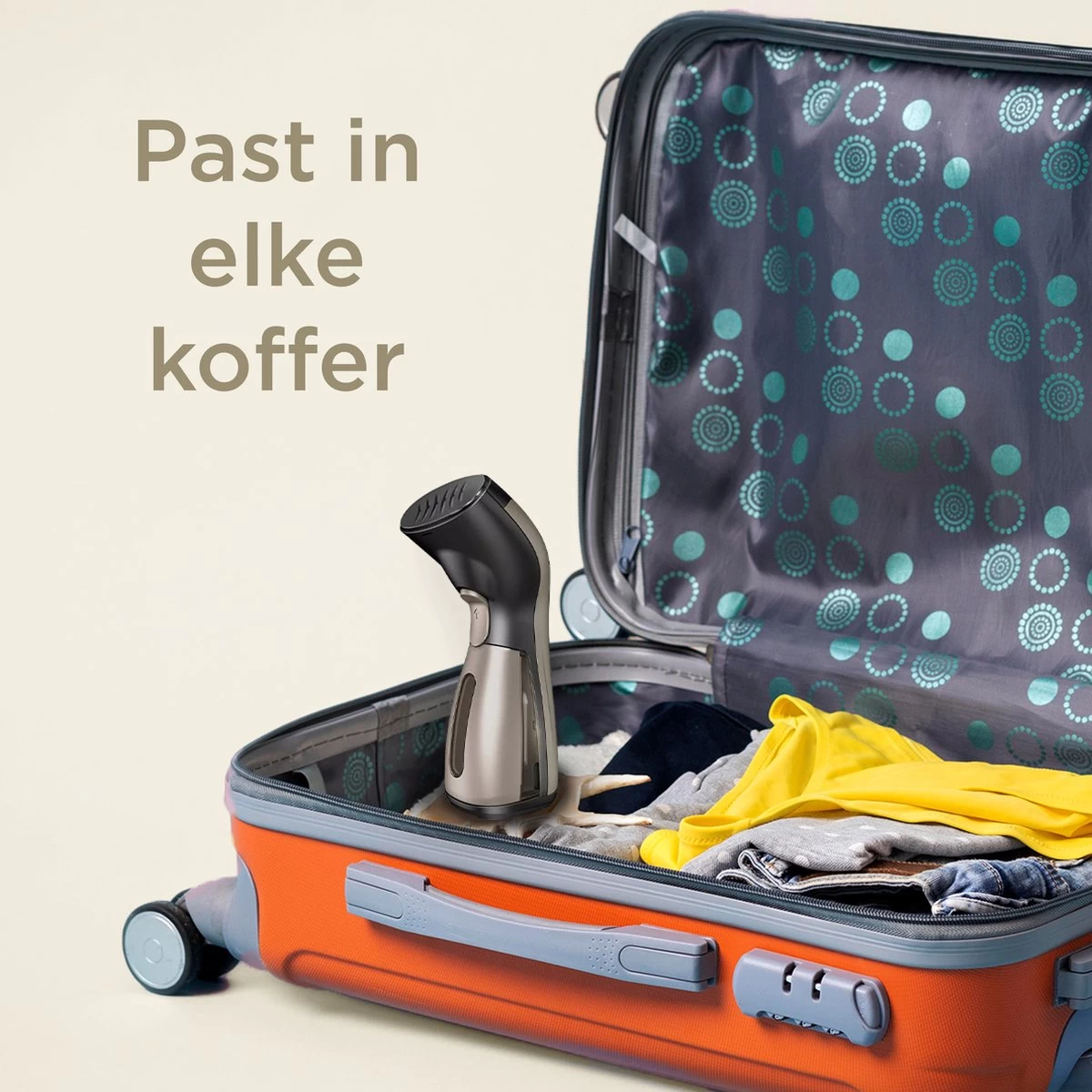 Luxe Kledingstomer - Handstomer - Handstoomreiniger - Stoomstrijkijzer - Stomer Kleding - Voor Op Reis - Goud 10 Luxe Kledingstomer - Handstomer - Handstoomreiniger - Stoomstrijkijzer - Stomer Kleding - Voor Op Reis - Goud - Afbeelding 8