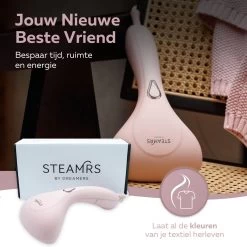 STEAMR - Krachtige Luxe Kledingstomer - Handstomer - Roze 13 STEAMR - Krachtige Luxe Kledingstomer - Handstomer - Roze -Schoonmaakmiddelen 1200x1200 2256