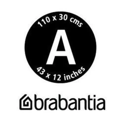 Brabantia Strijkplankhoes A - 110 X 30 Cm - Metallic - Alleen Toplaag 9 Brabantia Strijkplankhoes A - 110 X 30 Cm - Metallic - Alleen Toplaag -Schoonmaakmiddelen 1200x1200 2272