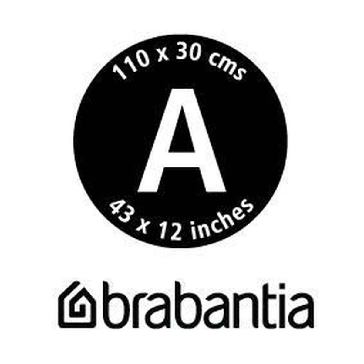 Brabantia Strijkplankhoes A - 110 X 30 Cm - Metallic - Alleen Toplaag 4 Brabantia Strijkplankhoes A - 110 X 30 Cm - Metallic - Alleen Toplaag - Afbeelding 2